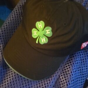 Black 4-H Logo Cap